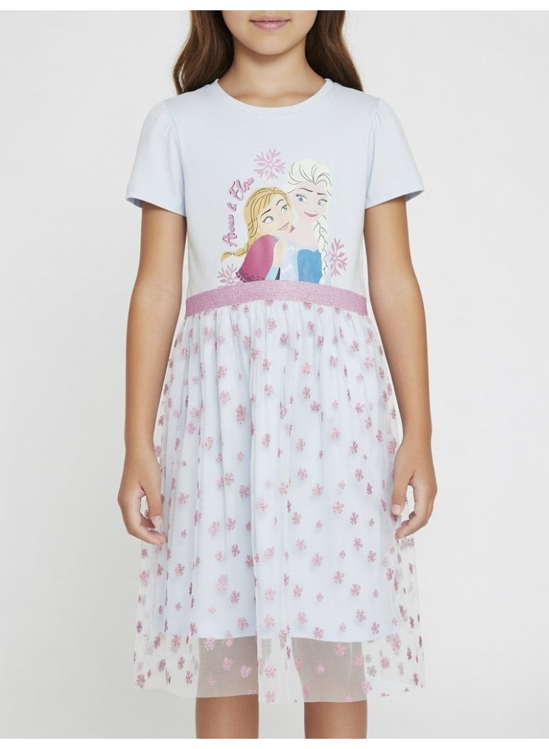 Disney Frozen | Tulle Dress | Blue - Image 3